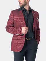 Blazer Socrate Evo CeremonialRed Red View-8