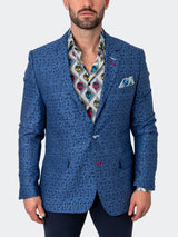 Blazer Socrates MultiBlue Blue View-1