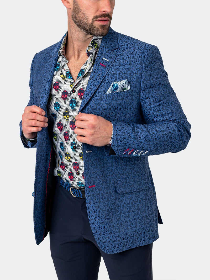 Blazer Socrates MultiBlue Blue