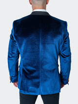 Blazer Tesla Velvet Blue View-11