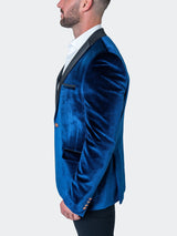 Blazer Tesla Velvet Blue View-9