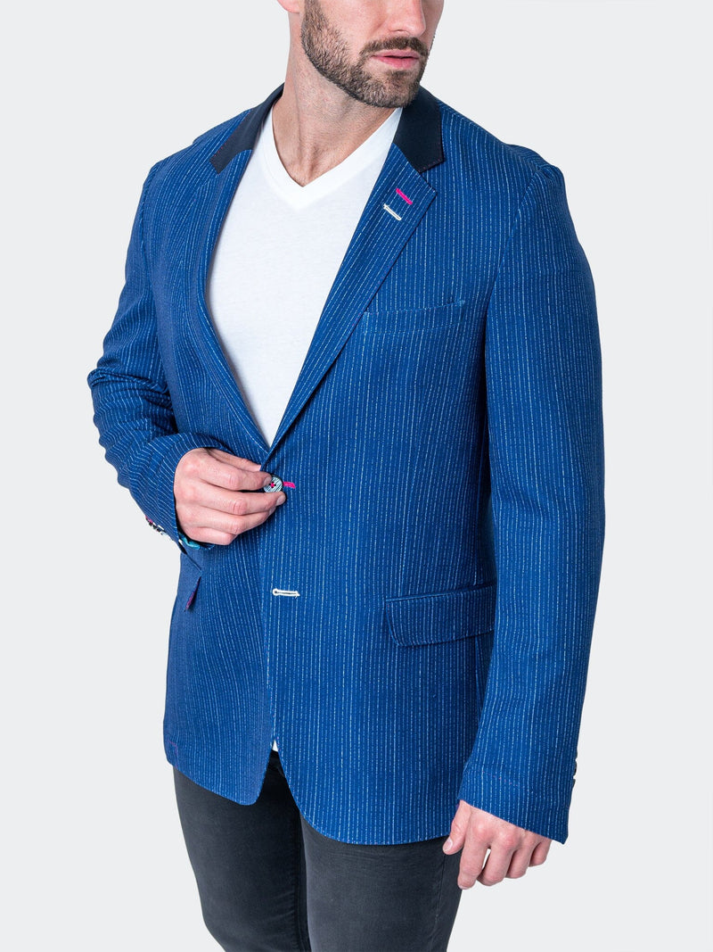 Blazer Unconstructed Continuous Blue