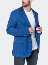 Blazer Unconstructed Continuous Blue View-9