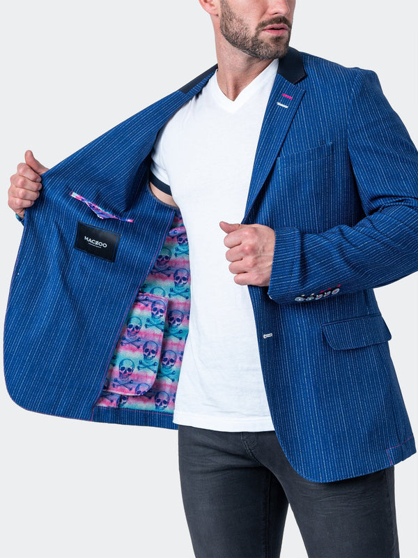 Blazer Unconstructed Continuous Blue