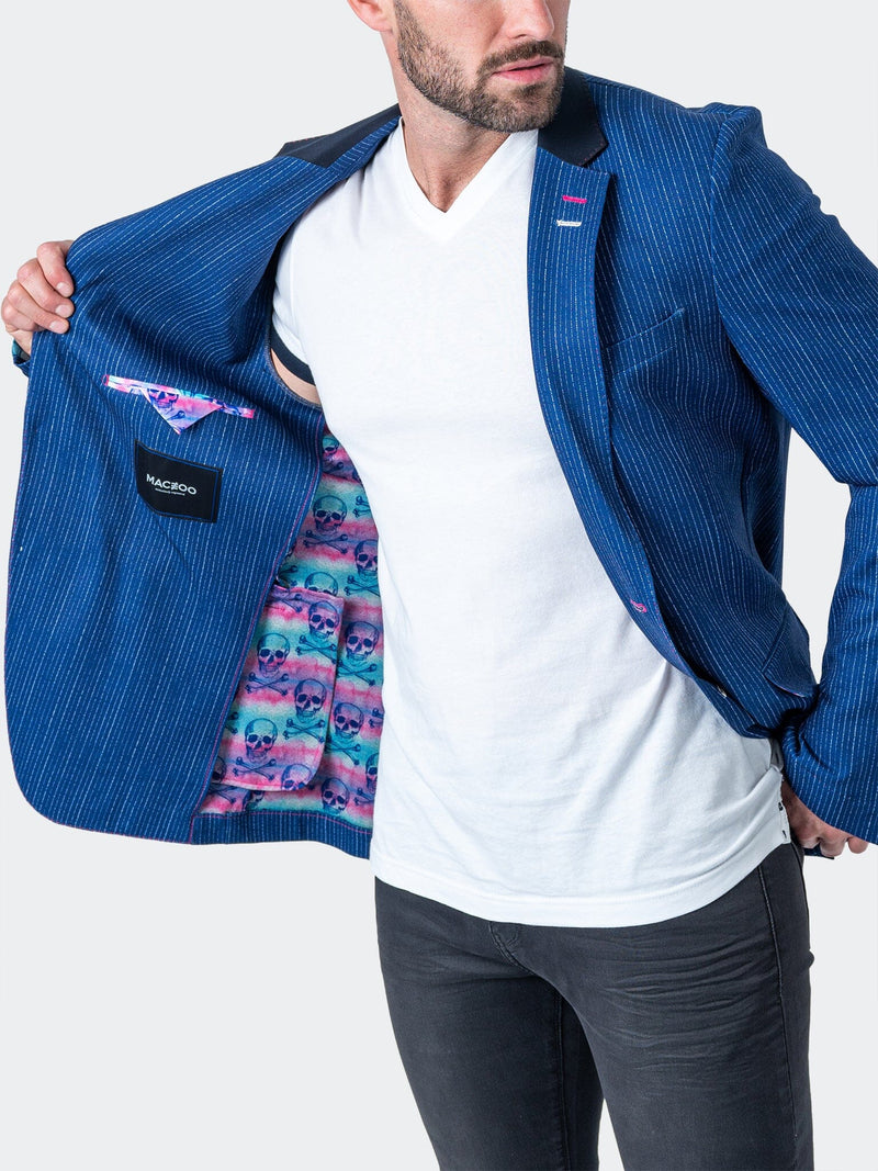 Blazer Unconstructed Continuous Blue