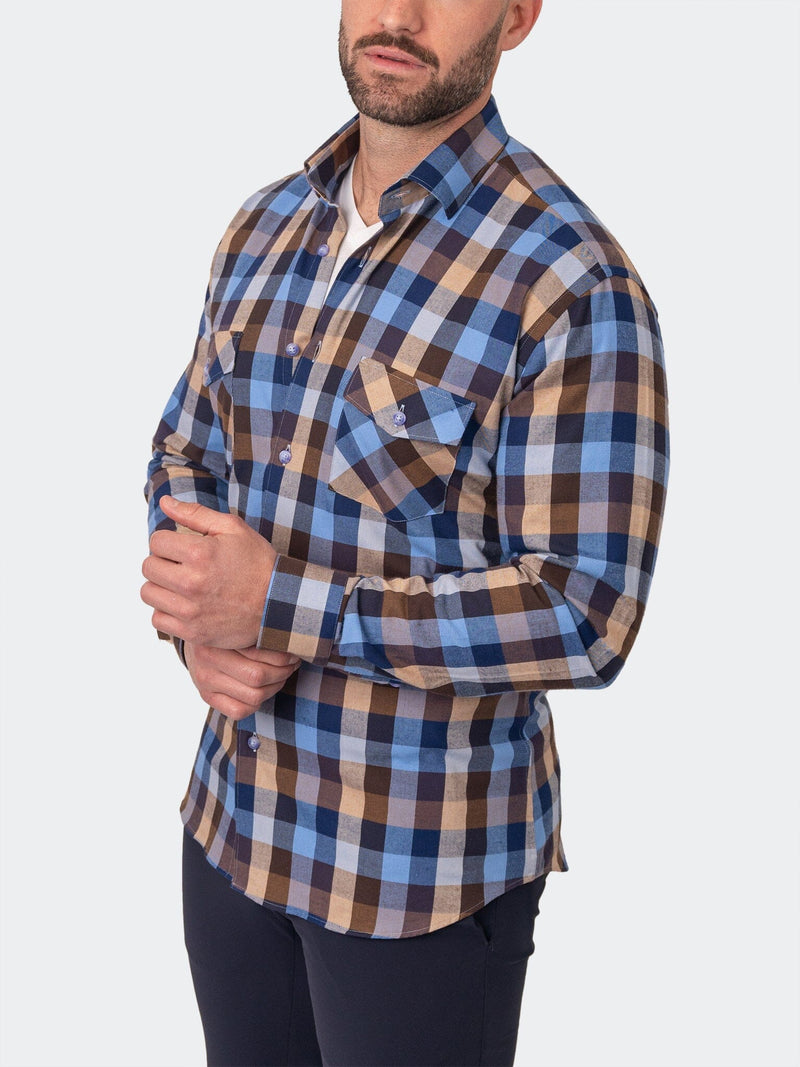 Flannel Checkbrown Brown