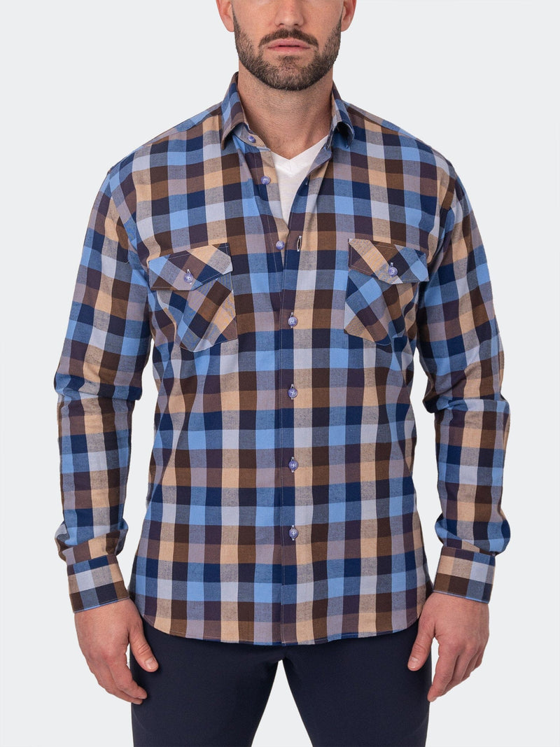 Flannel Checkbrown Brown