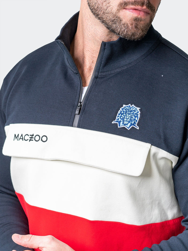 Half Zip Stealth NavyBlue