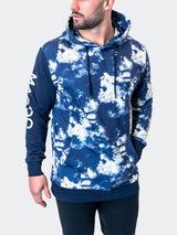 Hoodie DyePanel Blue View-5