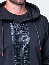 Hoodie Equal Black View-2