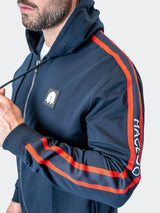 Hoodie Leo NavyBlue View-6