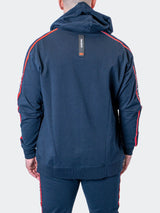 Hoodie Leo NavyBlue View-7