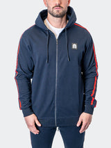 Hoodie Leo NavyBlue View-5