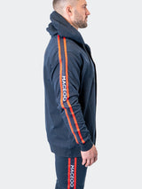 Hoodie Leo NavyBlue View-11