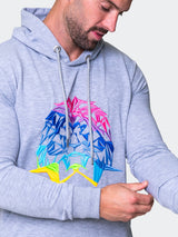 Hoodie Neon Grey View-2