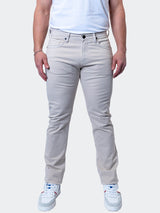 Jeans Beige Brown View-2