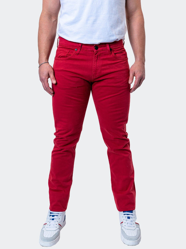 Jeans Claret Red