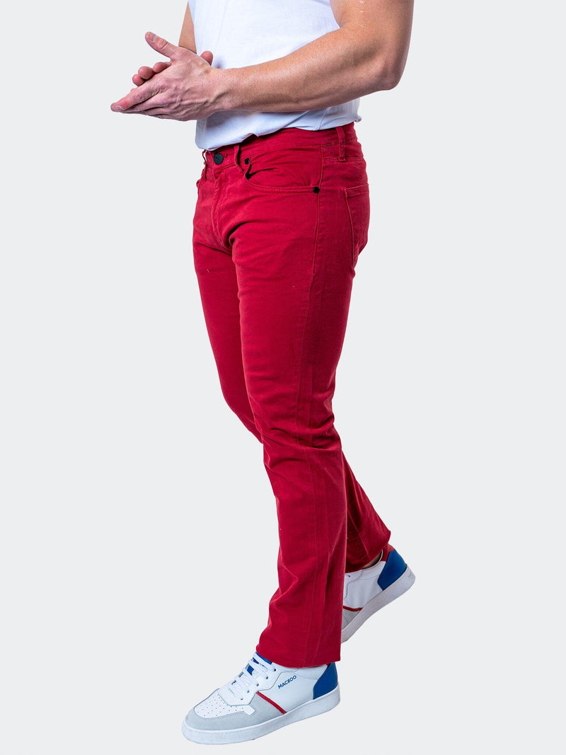 Jeans Claret Red