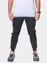 Jogger Leo Black View-2