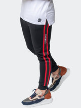 Jogger Leo Black View-1