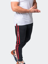 Jogger Leo Black View-6