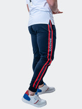 Jogger Leo NavyBlue View-3