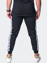 Jogger Monogram Black View-7