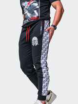 Jogger Monogram Black View-3