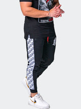 Jogger Monogram Black View-5