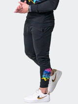 Jogger Neon Black View-1