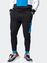 Jogger Royal Black View-5