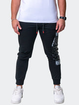 Jogger Static Black View-2