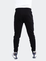 Jogger Stripe Black View-2