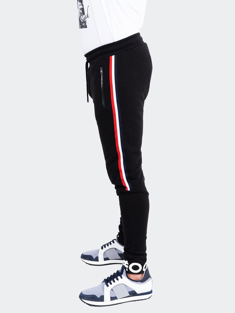 Jogger Stripe Black