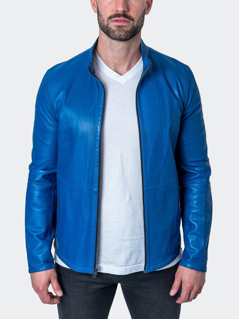 Leather Lab Blue