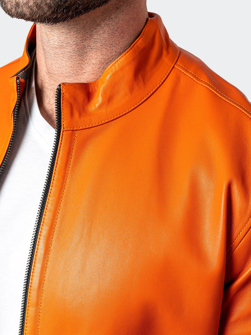 Leather Lab Orange