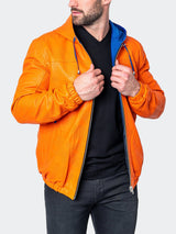 Leather Sky Orange View-4