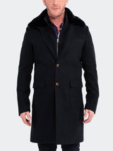 Peacoat KingFur Black View-1