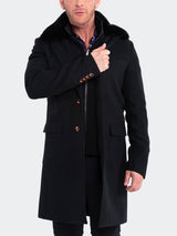 Peacoat KingFur Black View-2