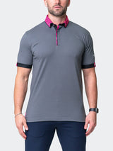 Polo MozartSolidCrossBones Grey View-1