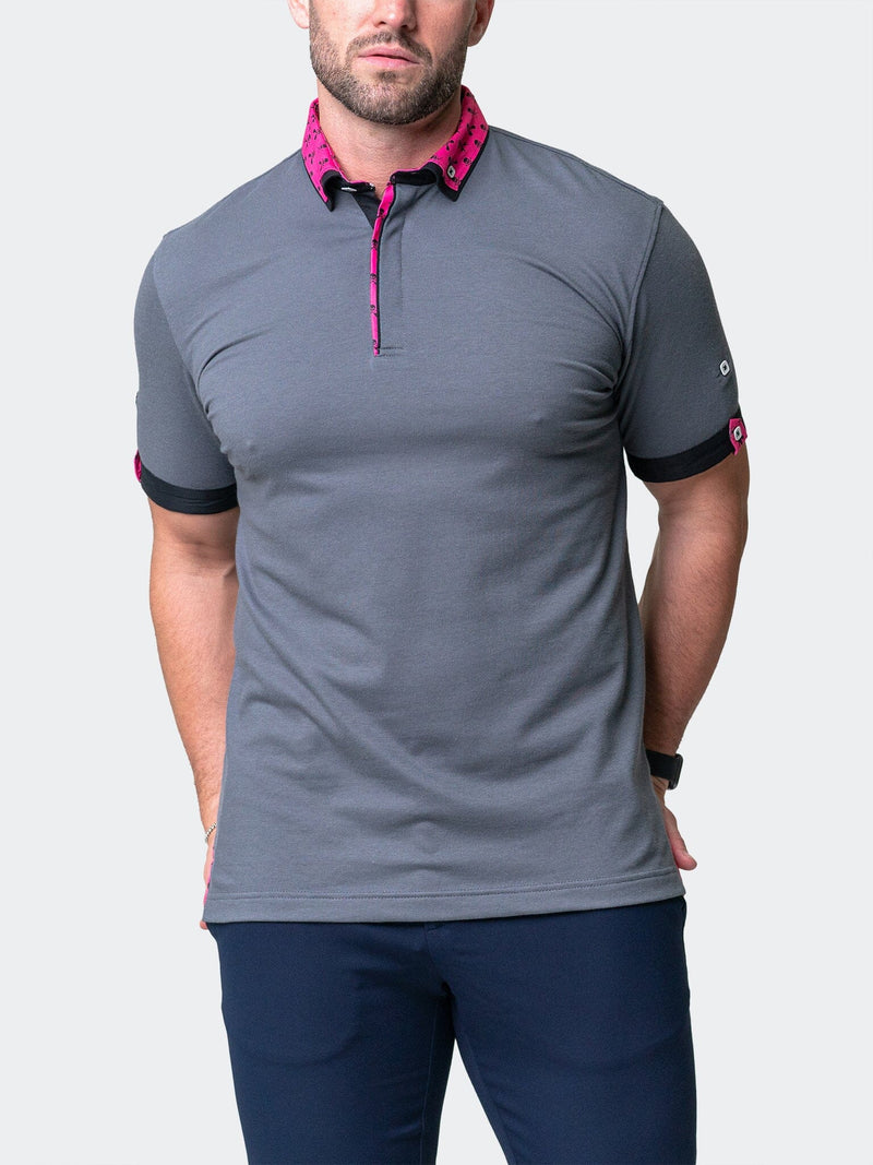 Polo MozartSolidCrossBones Grey