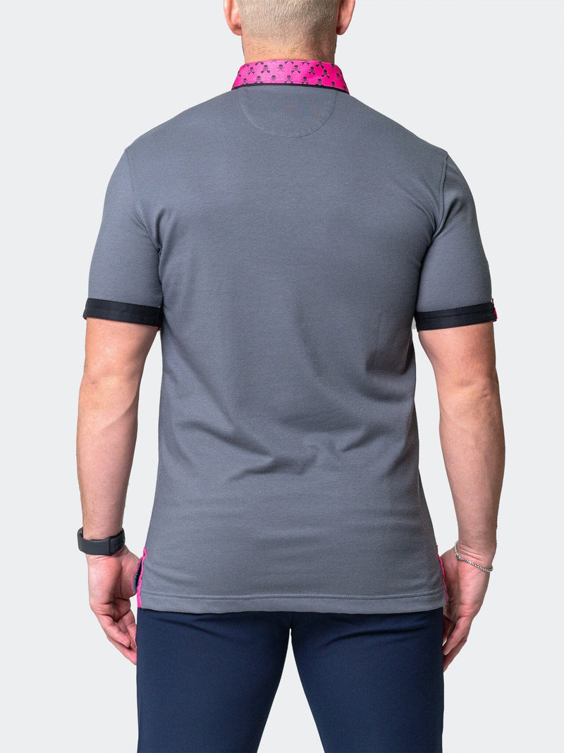 Polo MozartSolidCrossBones Grey