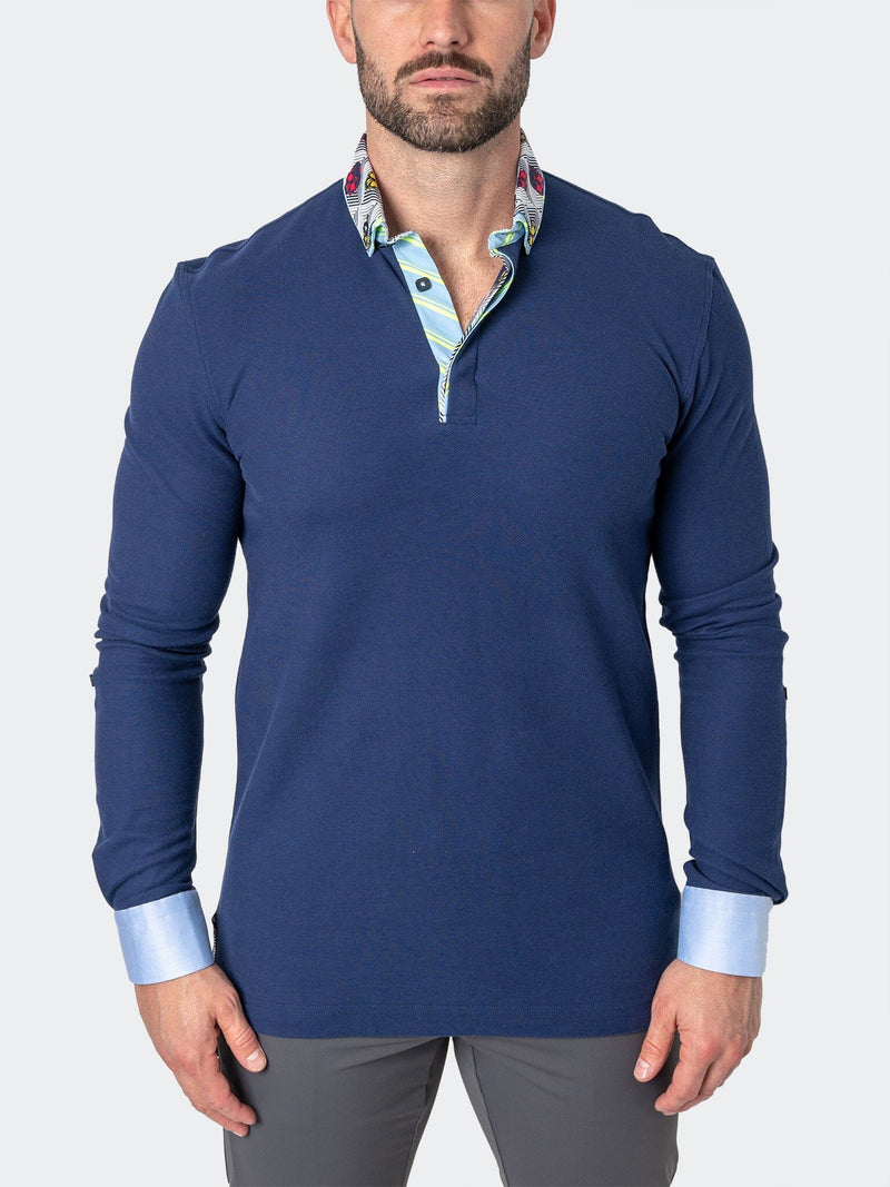 Polo NewtonSolidVerve Blue