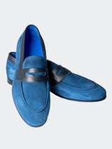 Shoe Slip SuedeBlue View-2