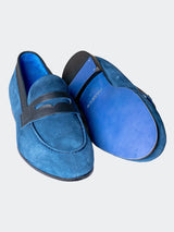 Shoe Slip SuedeBlue View-4