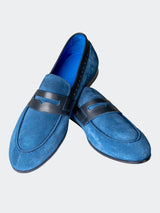 Shoe Slip SuedeBlue View-5