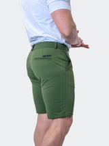 Shorts AllDayArmy Green View-2