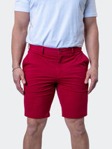 Shorts AllDayBurgundy Red View-1