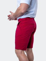 Shorts AllDayBurgundy Red View-3