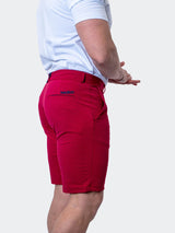 Shorts AllDayBurgundy Red View-2